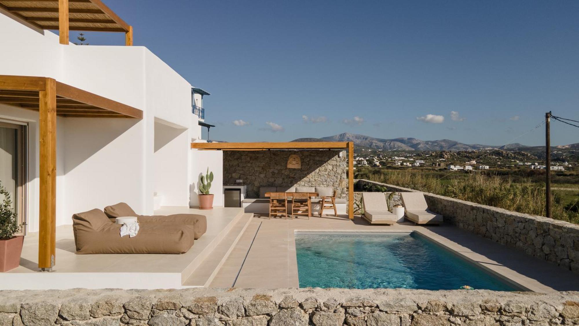 Villa Fyroi Naxos Agia Anna  Exterior foto