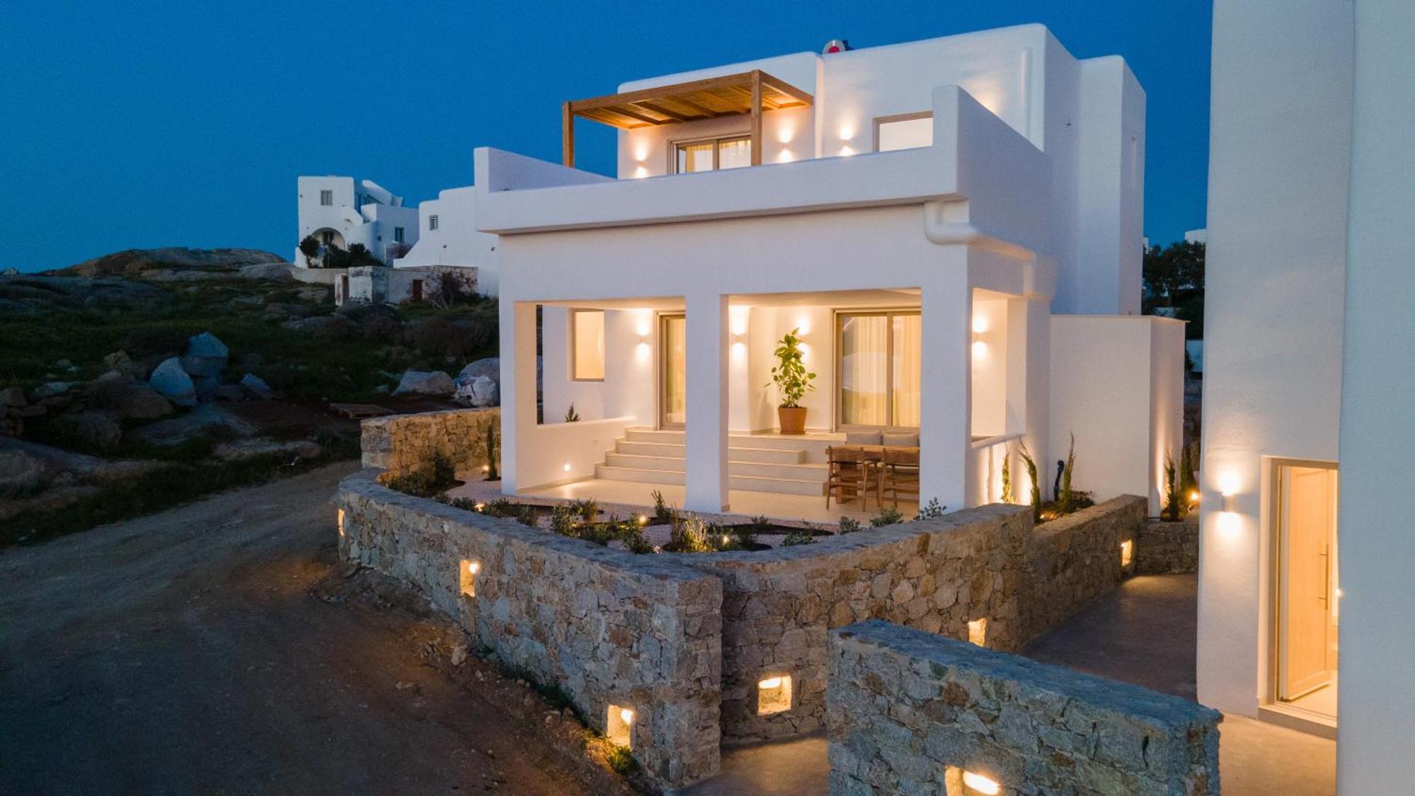 Villa Fyroi Naxos Agia Anna  Exterior foto